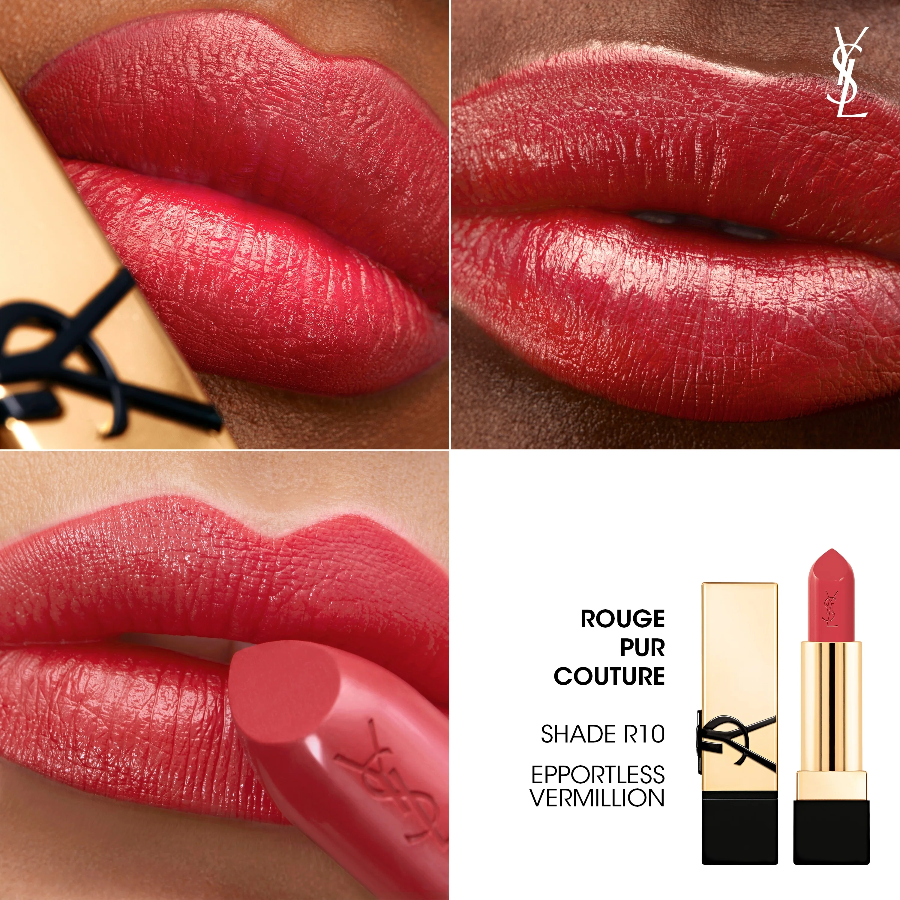 Labbra Rouge Pur Couture - Rossetto Satinato - Rossetto