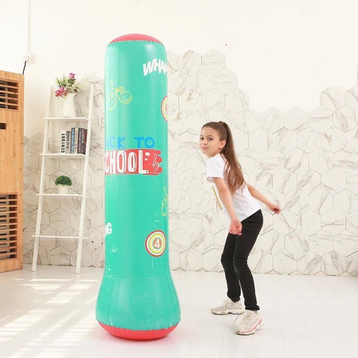 Children's Punching Bag 150cm, Kids Punching Bag, Boxing Bag for practicing Karate and Taekwondo