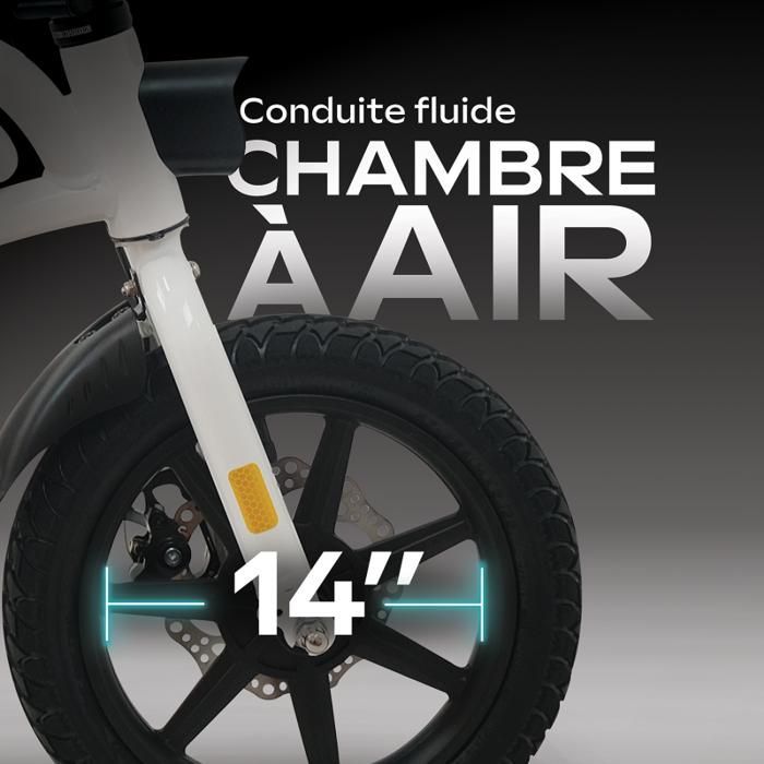URBANGLIDE eBike 140 Orange – Draisienne électrique 25 km/h, 18 km