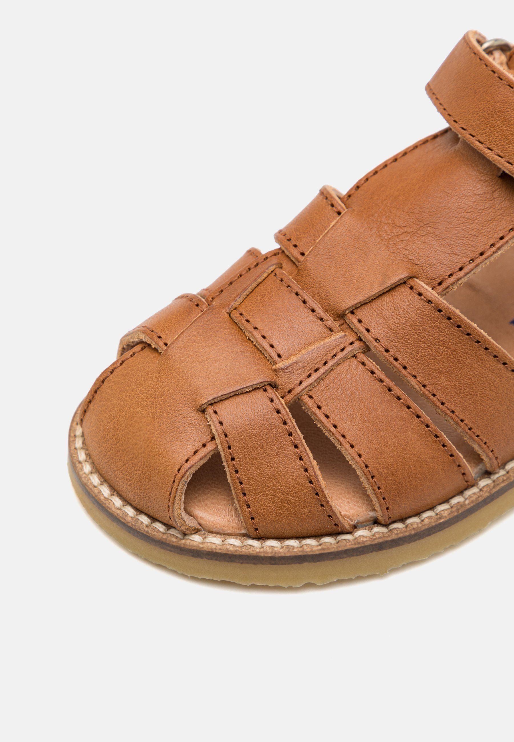 Petit Nord Copenhagen CLASSIC UNISEX - Ballerinas mit Knöchelriemen - Cognac