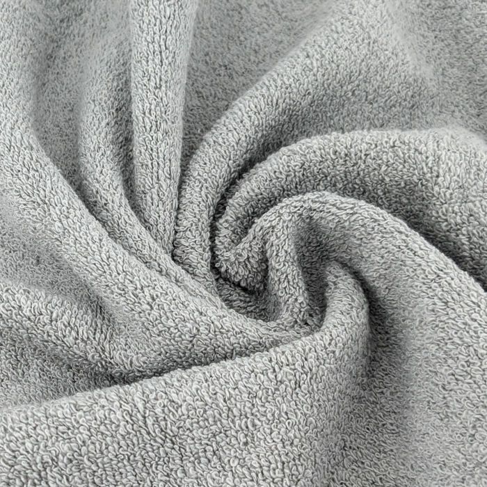 Bath set of 4, cotton 500 g/m², CHARM silver grey