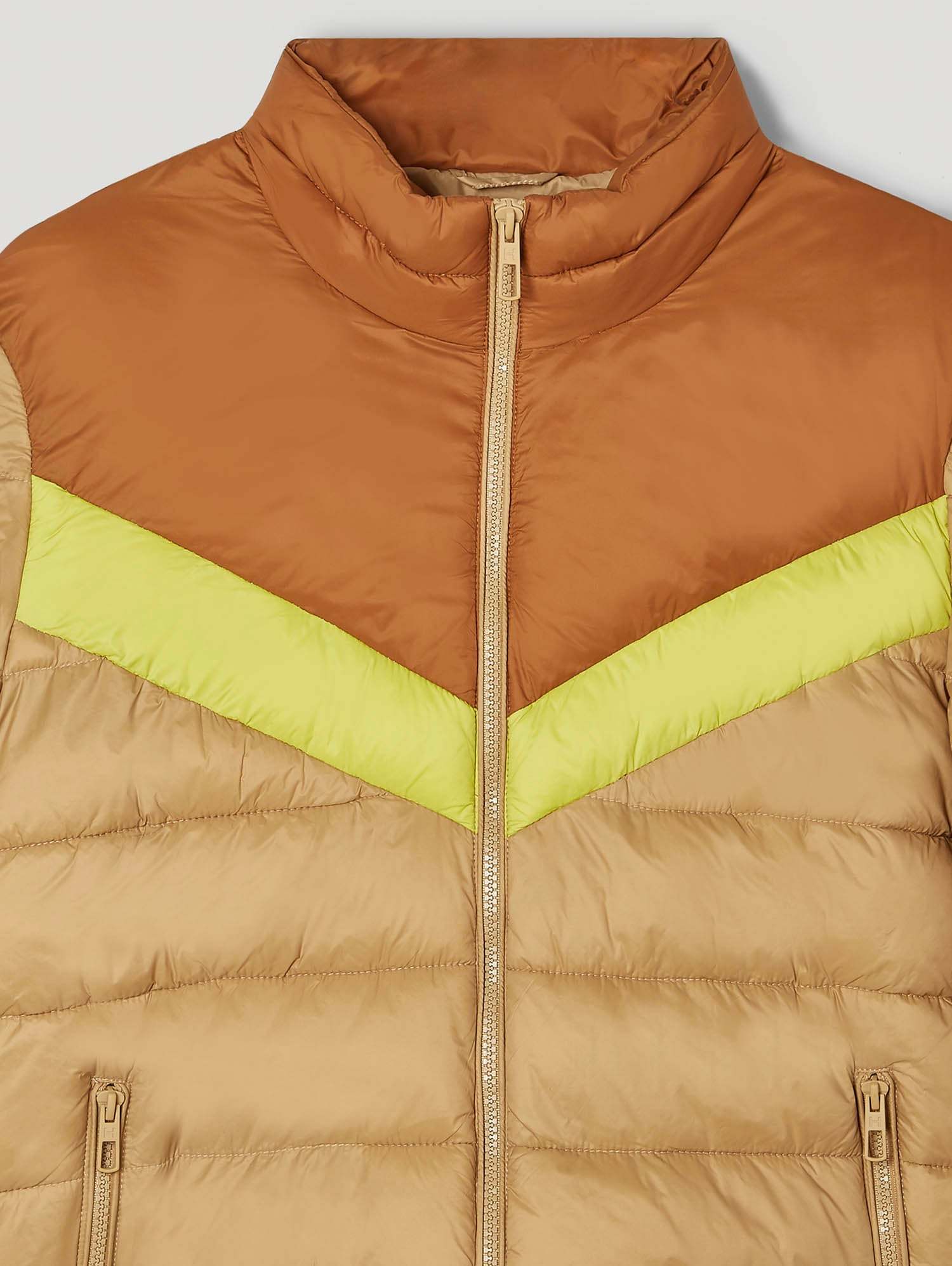 NORDIC PUFFER JACKET TAUPE
