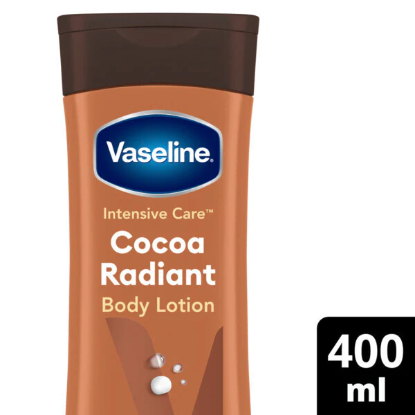 Tělové mléko Vaseline Intensive Care Cocoa Radiant 400ml