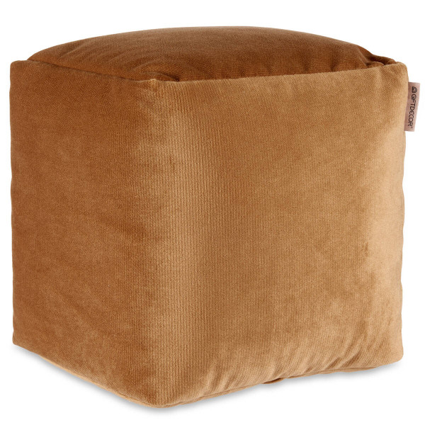 Pufa obita aksamitem, 30 x 30 cm