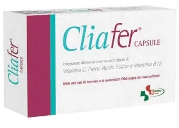 CLIAFER Cliafer voedingssupplement 40 capsules