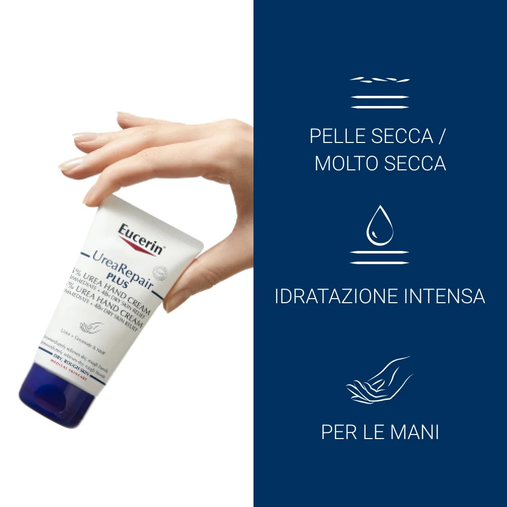 EUCERIN Eucerin Urea Repair krema za roke 30 ml Urea 5%