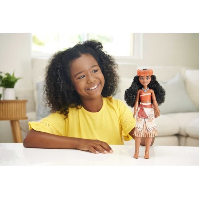 Boneca Vaiana de 29 cm, Vestido e Acessórios para Boneca Princesa Disney da Mattel HPG68