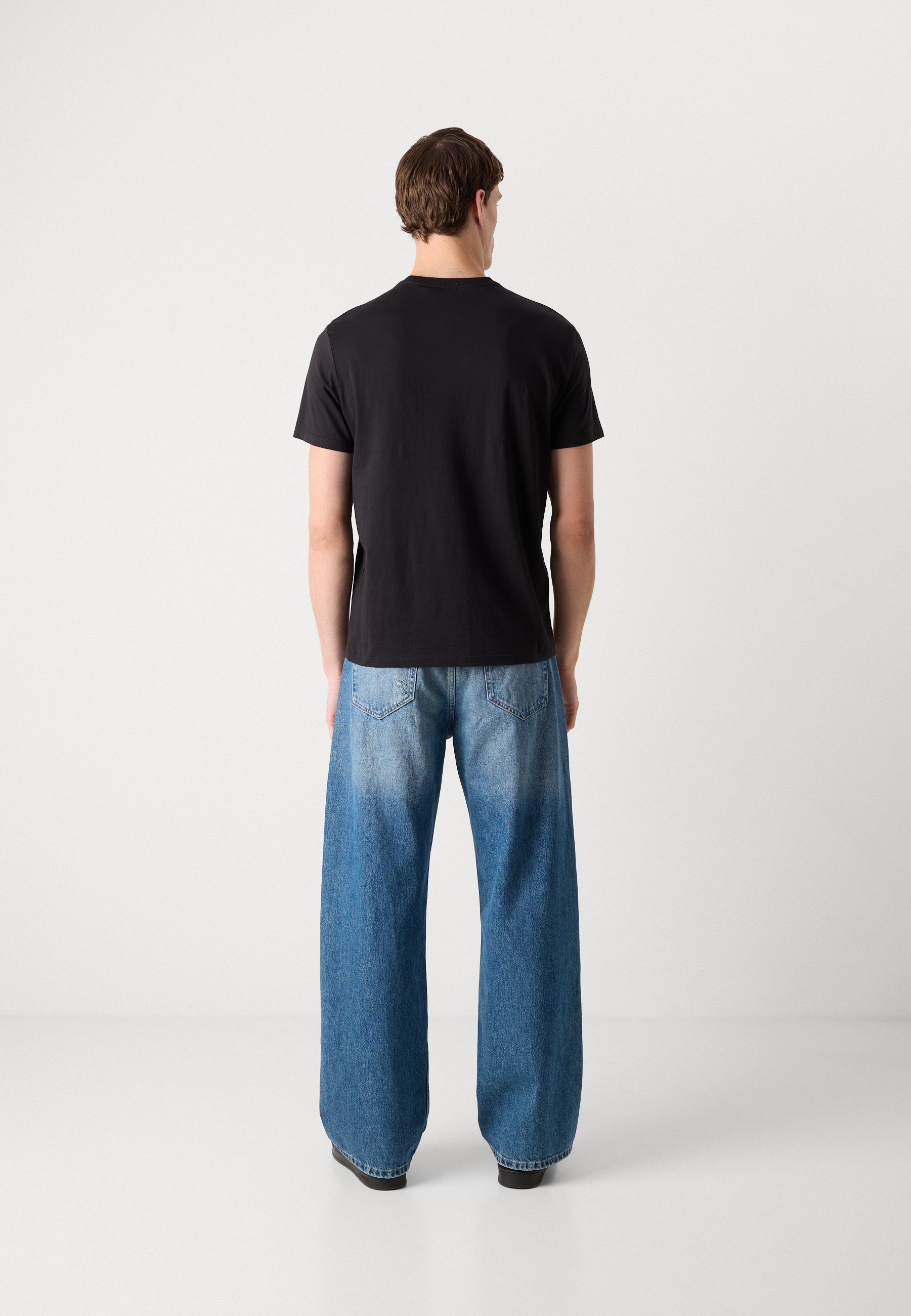 T-shirt grafica Calvin Klein Jeans - T-shirt stampata - nera