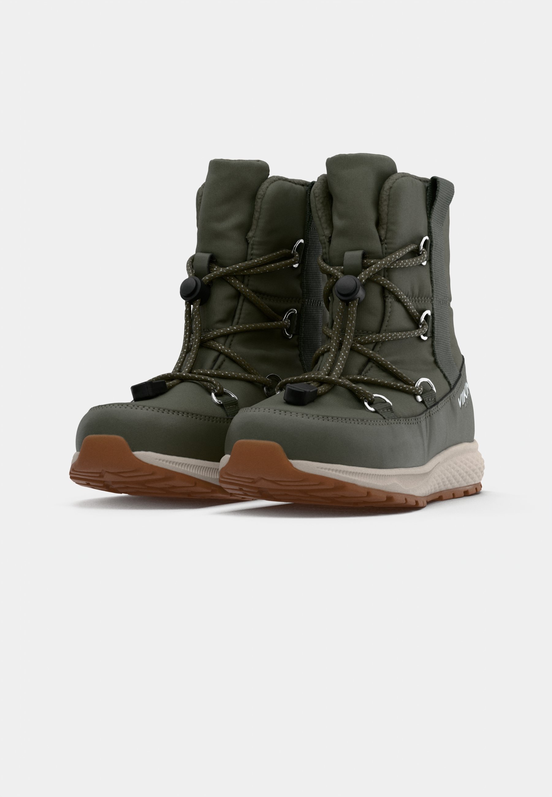 Viking EQUIP WARM WP - Schnürstiefel - oliv