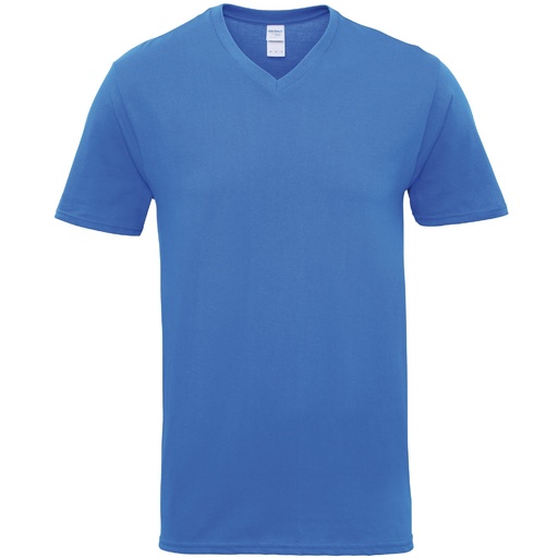  Gildan - Unisex Μπλούζα για Ενήλικες από Premium Βαμβάκι με Κοντομάνικο V-Neck - 100% Βαμβάκι