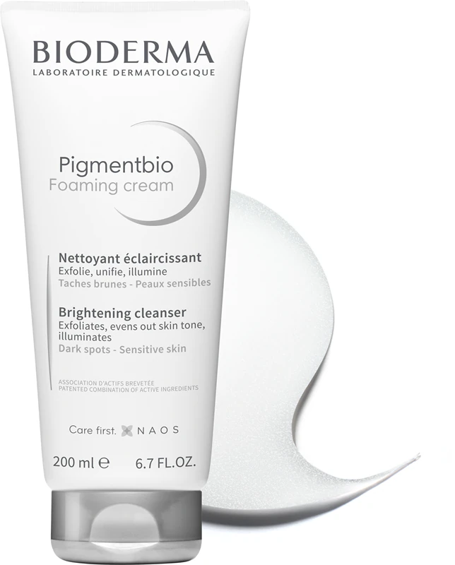 Bioderma Pigmentbio Foaming Cream is een romig schuim dat diep reinigt en een blekend effect geeft.