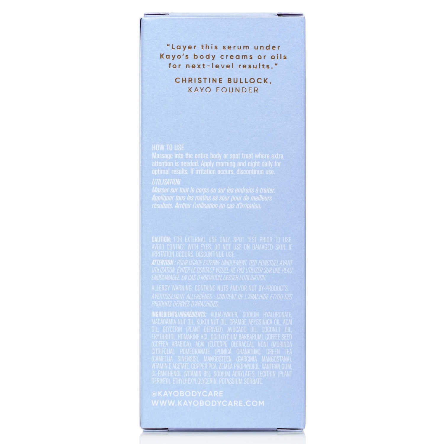 Kayo Body Care Daily Remodeling Sérum