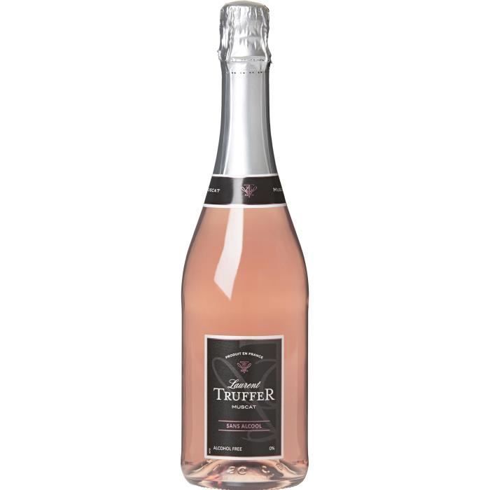 Laurent Truffer Muscat Rosado sin alcohol - 75 cl