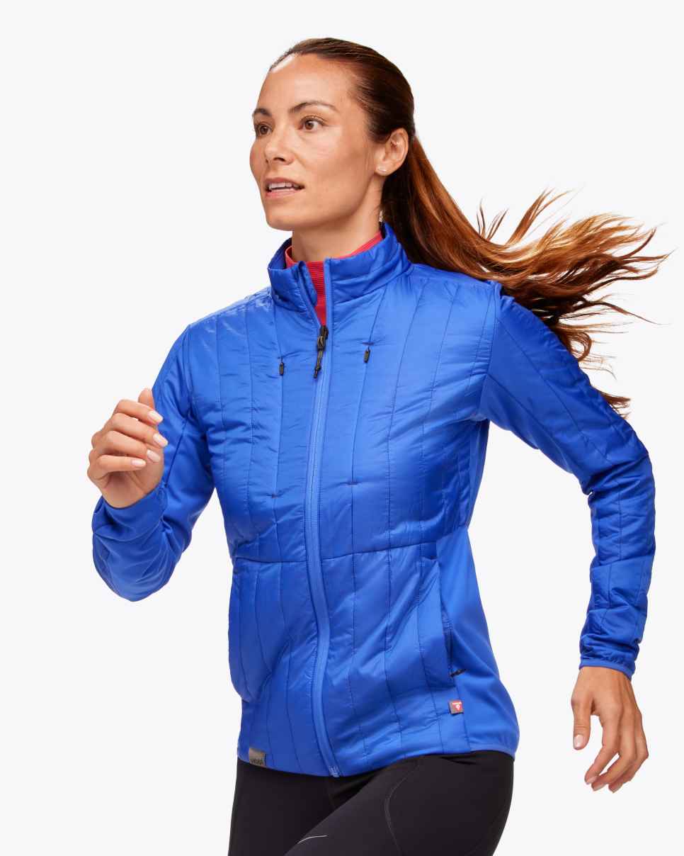 HOKA Chaqueta ColdSnap Azul Deslumbrante