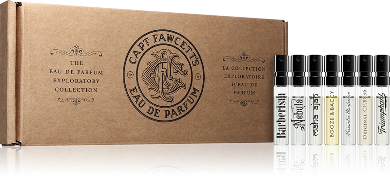 Dárková sada pánských parfémů Captain Fawcett Eau de Parfum Exploratory Collection