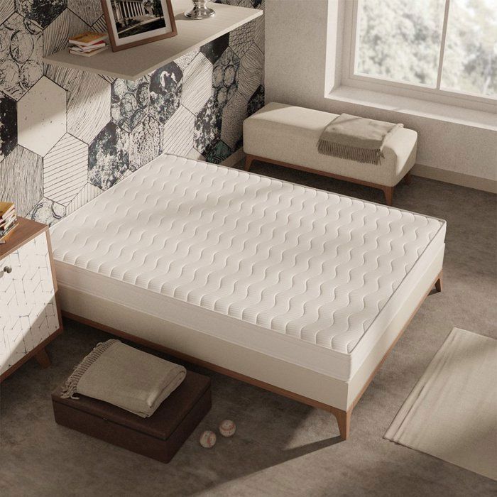 Bed base + 15cm mattress set, 160x200