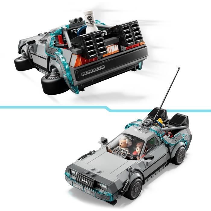 LEGO Speed Champions 77256 La Machine à Remonter le Temps de Retour vers le Futur - Jouet