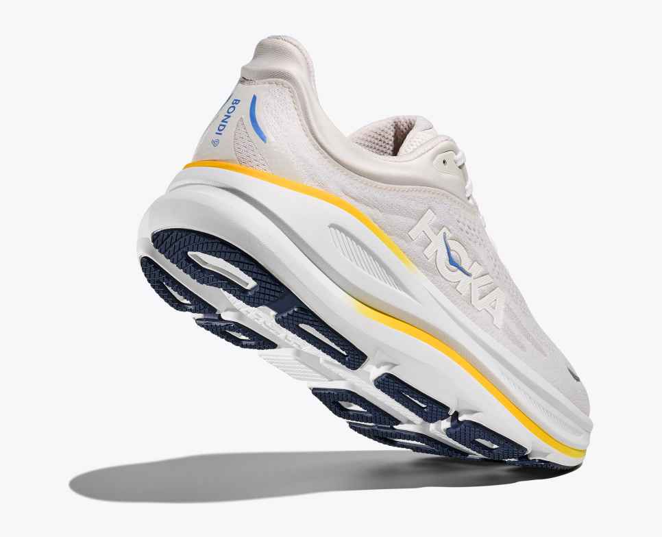 HOKA Bondi 9 Blanco / Lechada