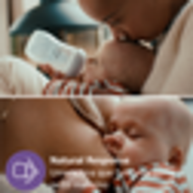 Philips Avent Kojenecká lahvička Natural Response 260 ml růžová 260 ml 260 ml
