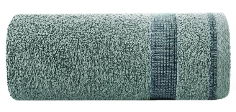Ręcznik 70x140 Rodos miętowy ciemny frotte 500g/m2