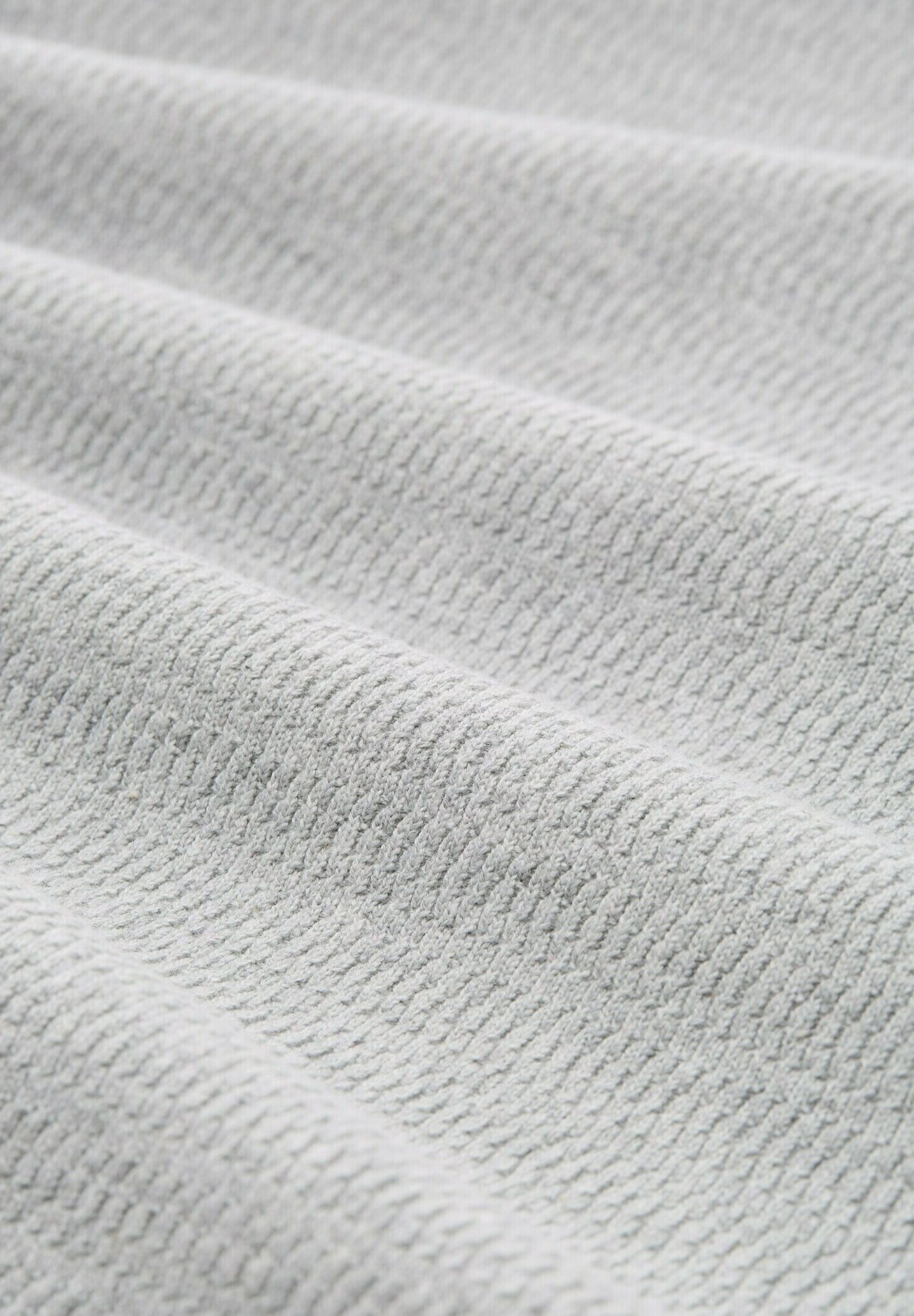 TOM TAILOR DENIM STRUCTURED - Trui - licht steengrijs gemêleerd