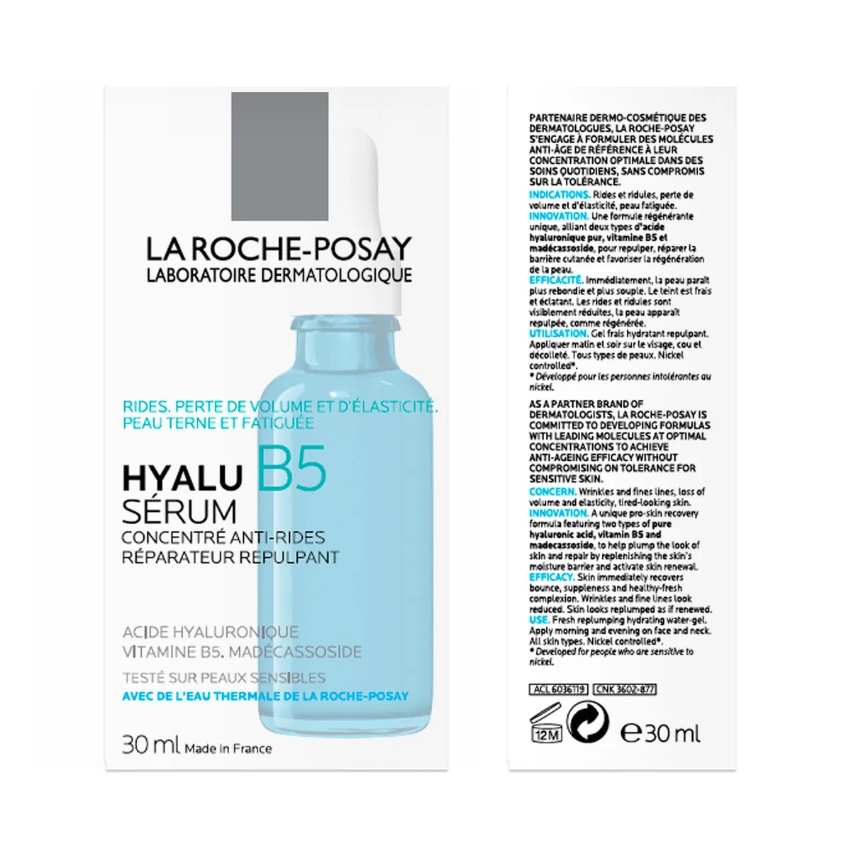 LA ROCHE POSAY La Roche Posay Hyalu B5 serum 30 ml anti-aging huidverzorging