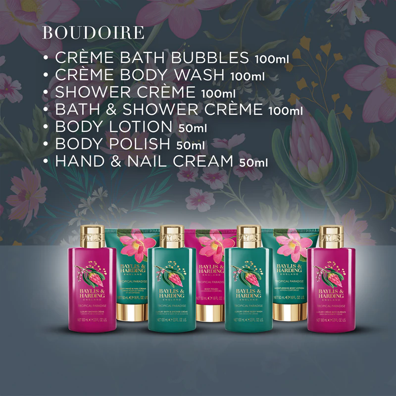 Baylis & Harding Boudoire Tropisch Paradijs Cadeauset