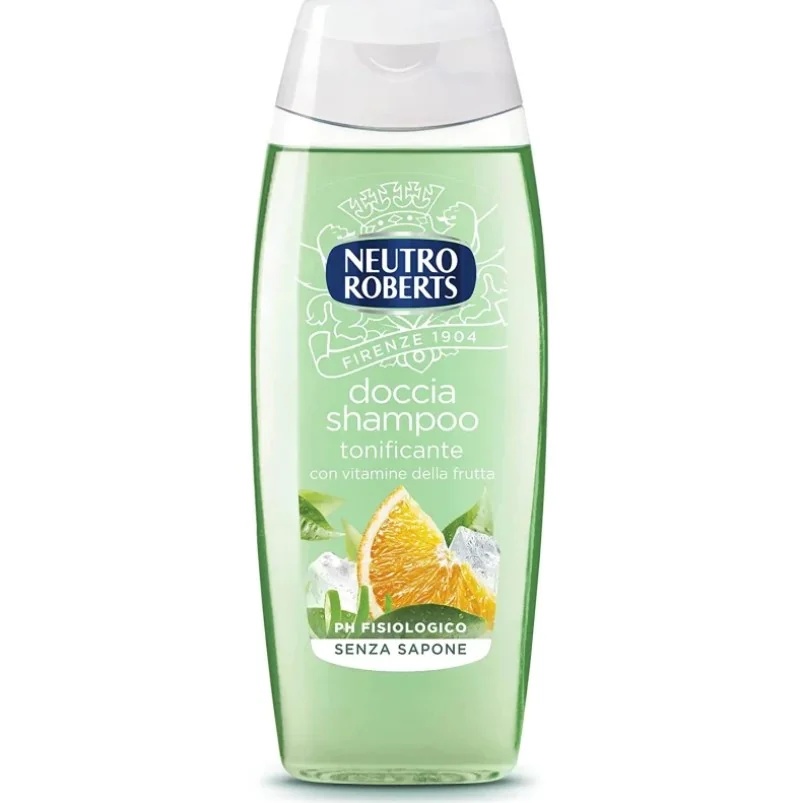 Shampoing douche tonifiant Neutro Roberts 250 ml aux vitamines de fruits