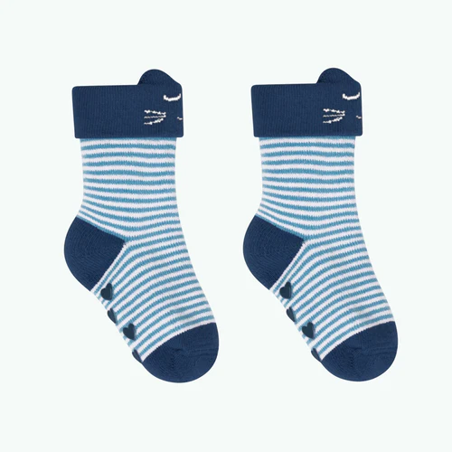 Cabaia Socken in den Wolken – Babysocken-Packung – Blau