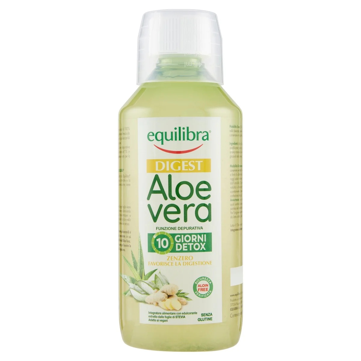 EQUILIBRA Equilibra Aloë Vera Digest Gember 500 ml Na travení