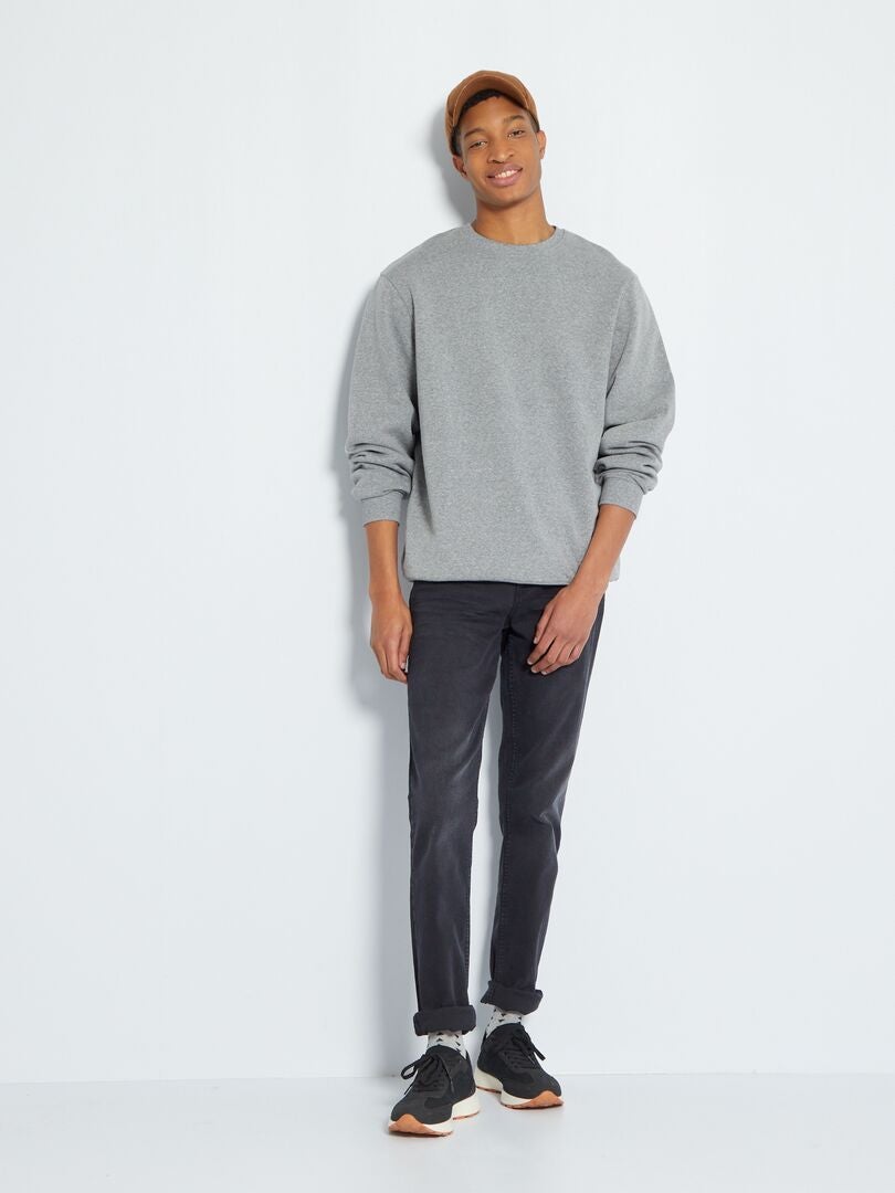 Camiseta 100% algodão +190cm - CINZA