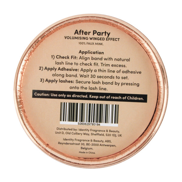 Oh My Lash After Party -ripset, mustat irtoripset, yksittäiset