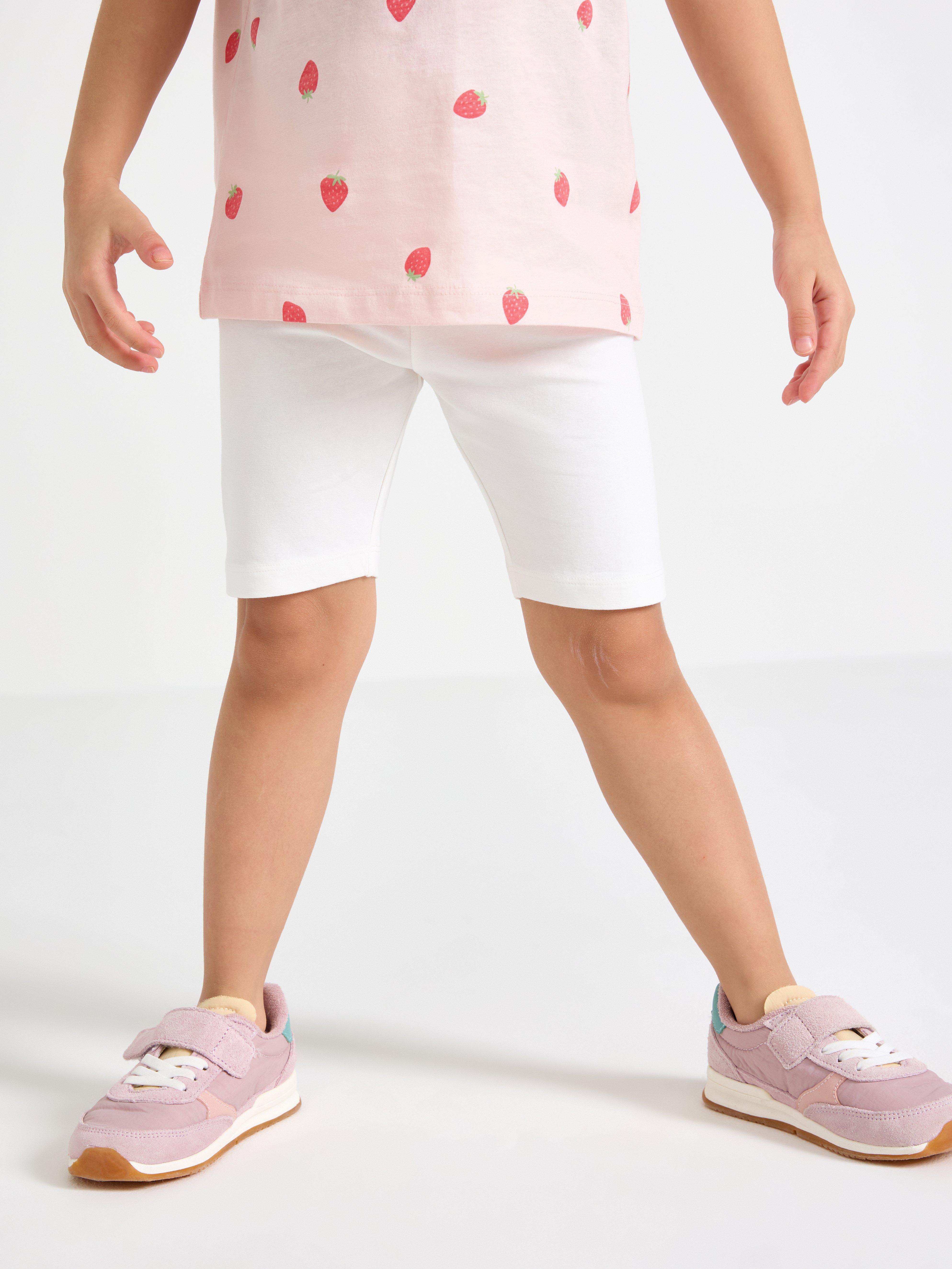 Short de cyclisme (lot de 2) rose clair poudré