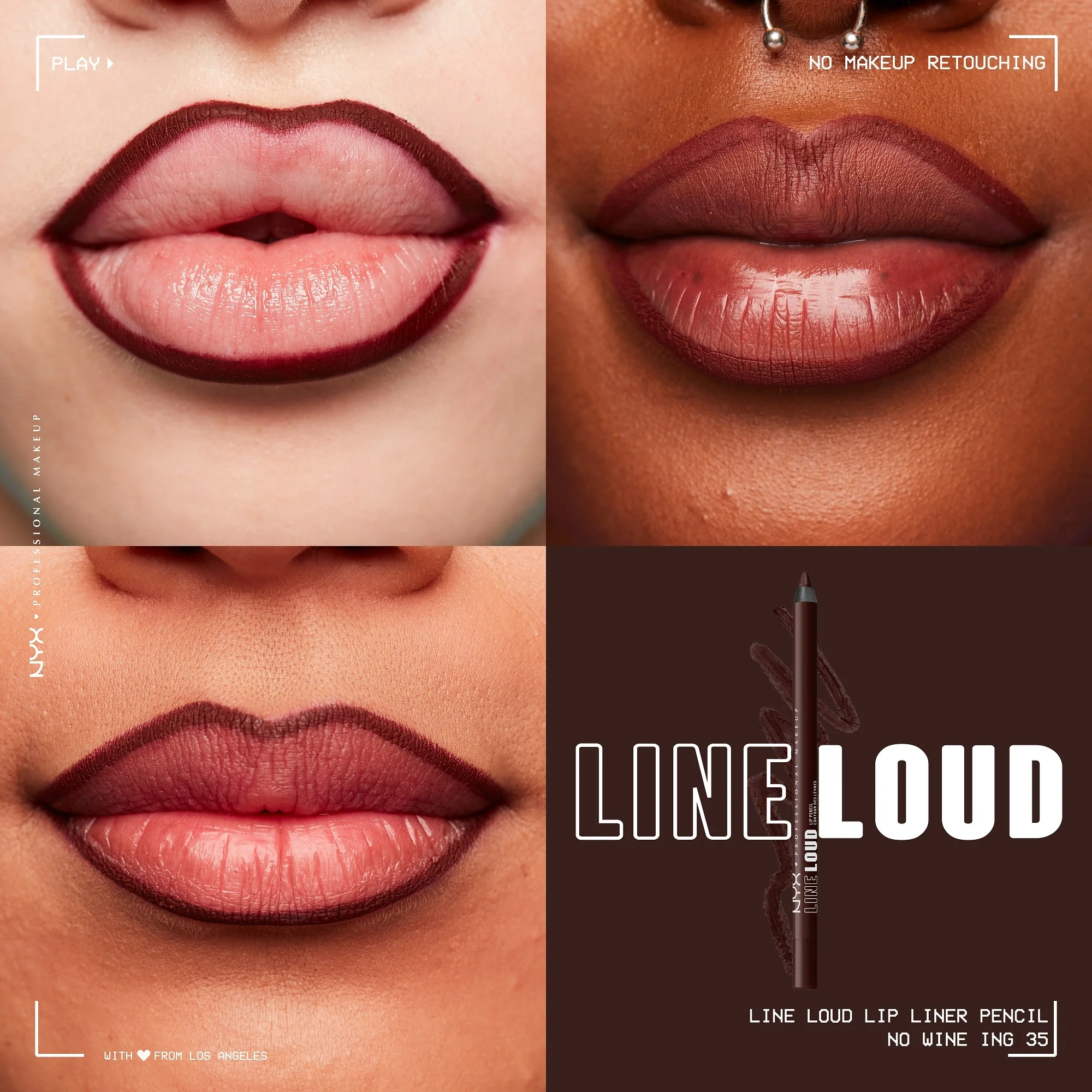 Labbra Line Loud Lip Liner Pencil - Matita labbra