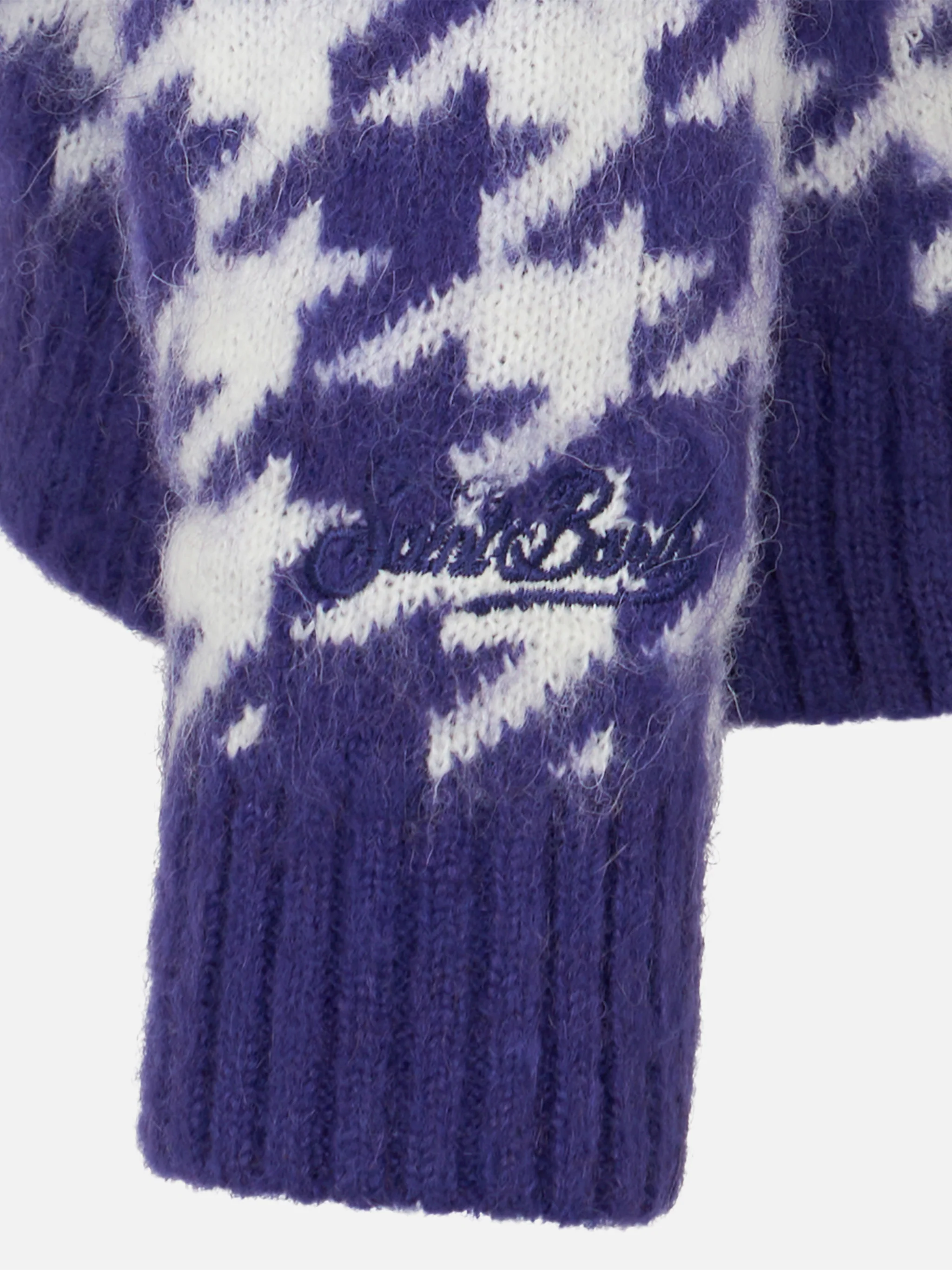 Baby crop vestje met juwelenknopen