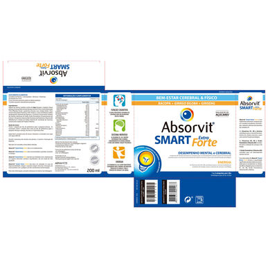 Absorvit Extra Strong aivojen suorituskykyä parantava lisäravinne 20 ampullia 20 ampullia