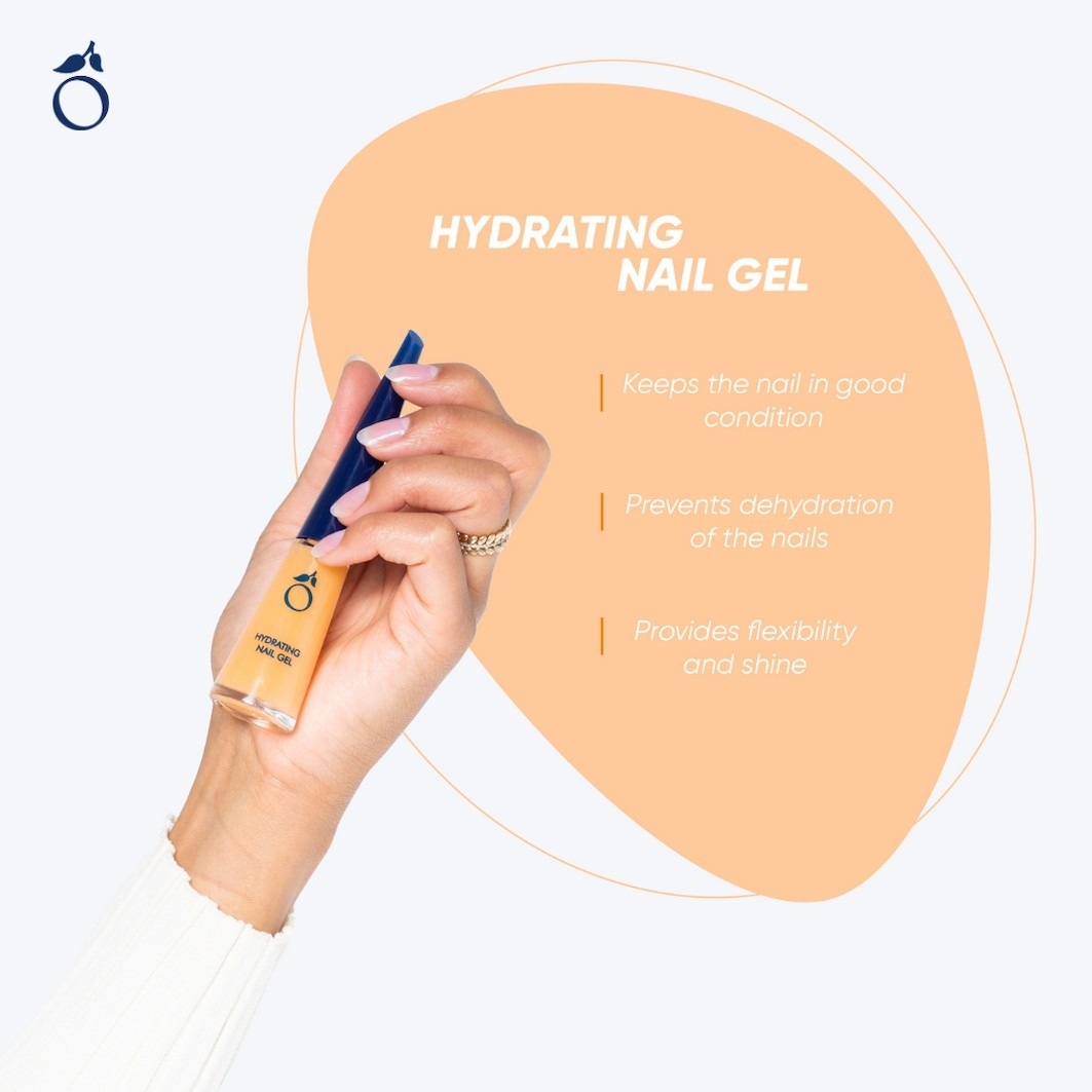 Hydratačný gél na nechty Herome Cosmetics Nail Gel Hand Care - 10 ml