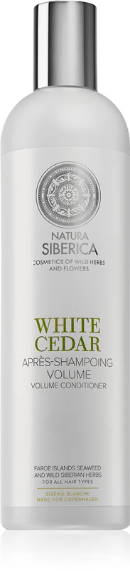 Natura Siberica Copenhagen Witte Ceder Volumizing Conditioner voor alle haartypes