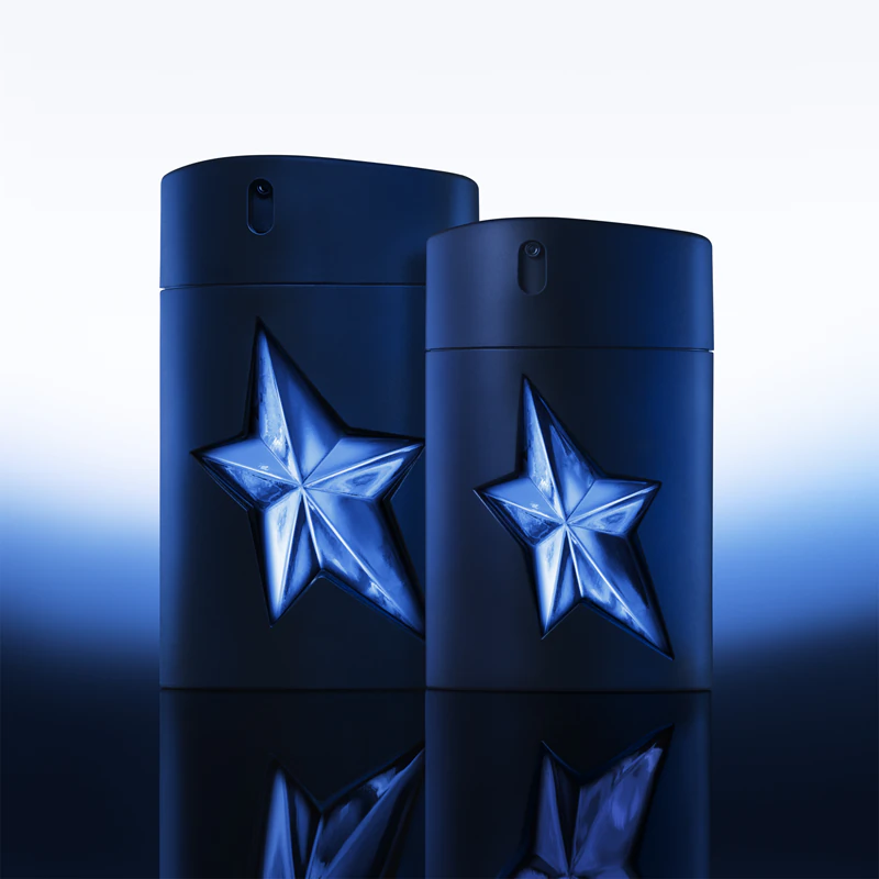 Frasco de borracha recarregável Mugler A*Men Eau de Toilette para homem