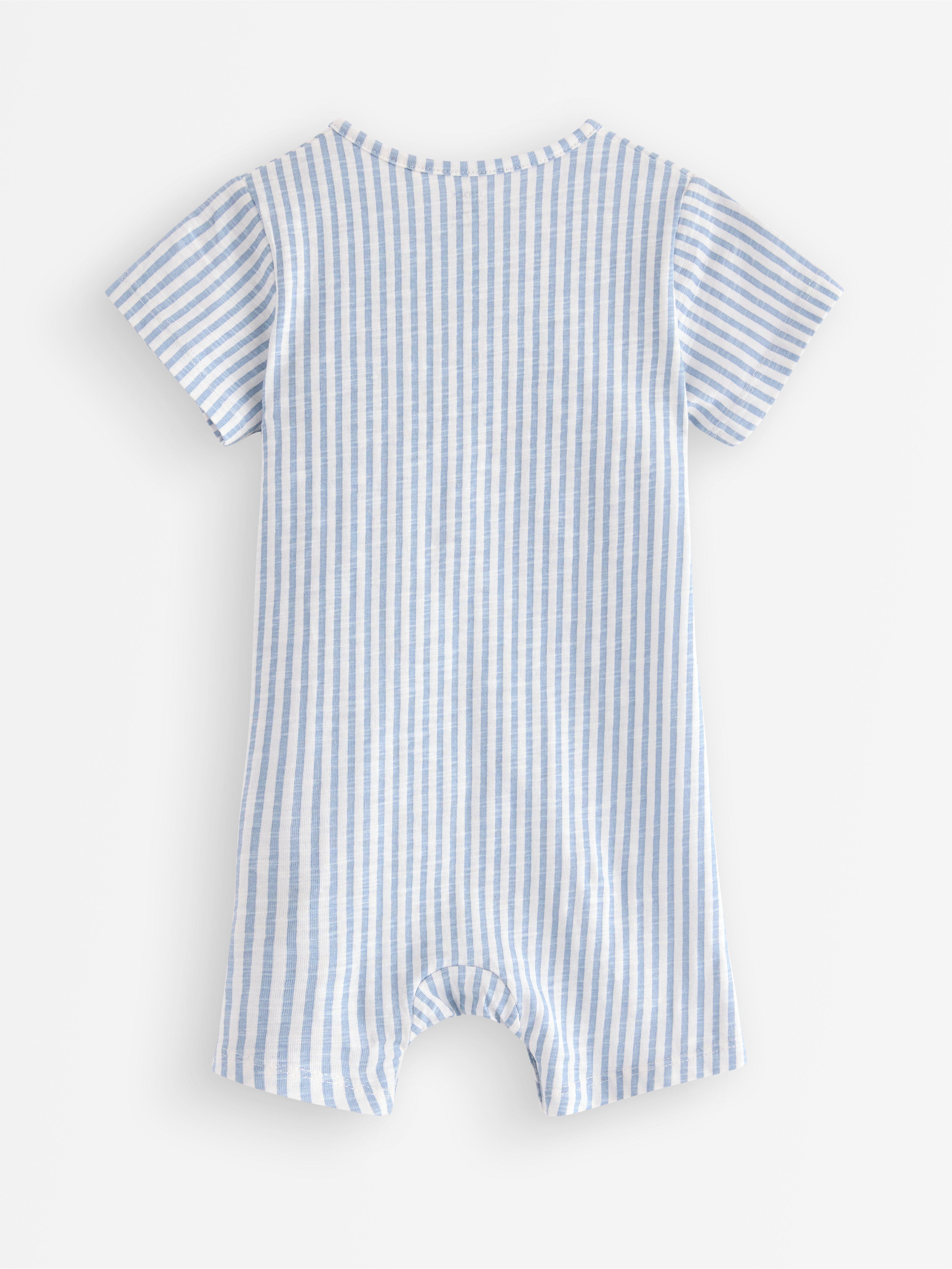 Romper i slubtrikå Light Dusty White