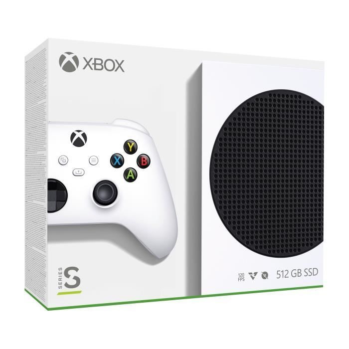 Xbox Series S console - 512 GB SSD - 100% digital - 4K compatible