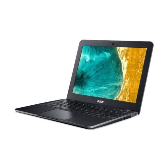 Portable Acer Chromebook 512 R753T-C6ZE Intel Celeron N4500 4Go LPDDR4X 32 Go eMMC 11.6