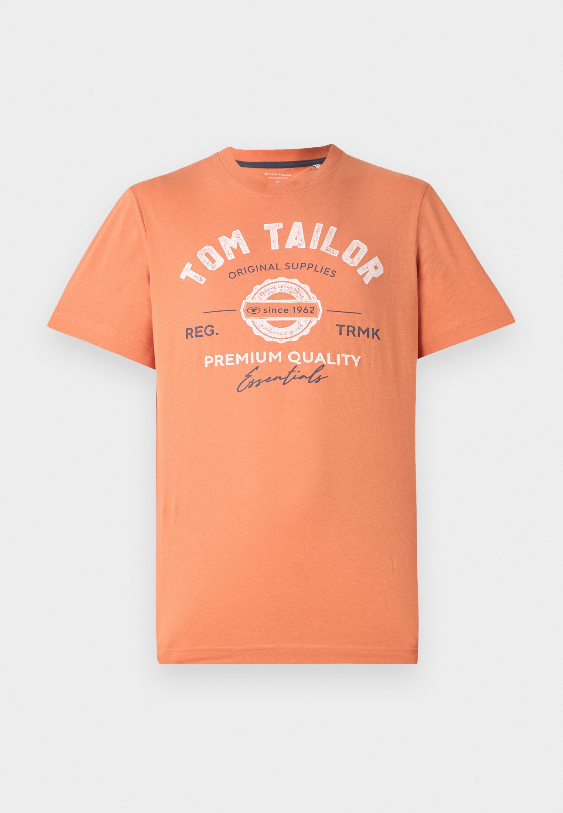 TOM TAILOR LOGO - T-shirts med print - black