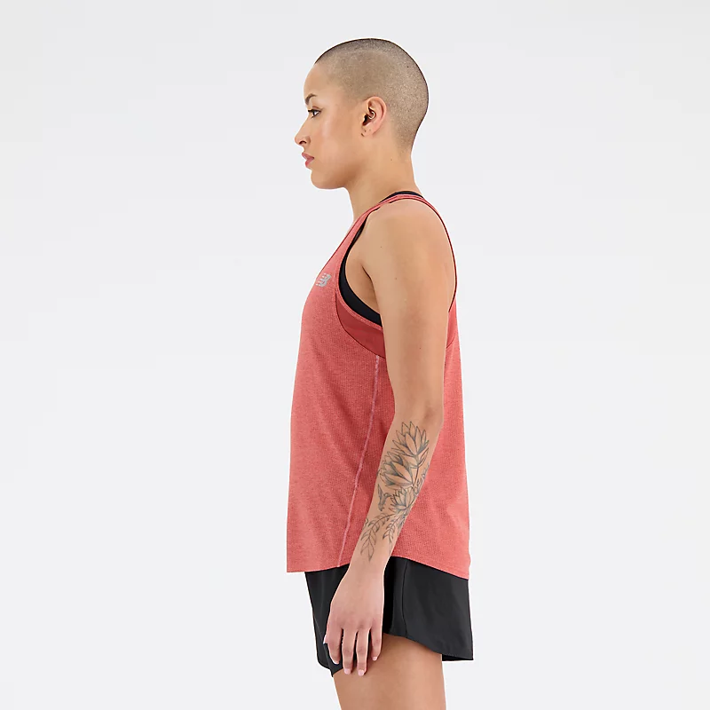 Camiseta Damski de biegania Impact Run - ASTRO DUST HEATHER