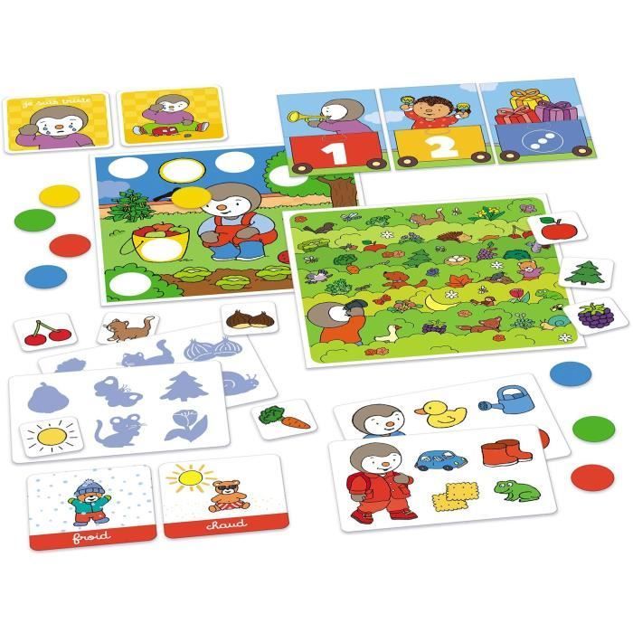 T'CHOUPI Mon coffret 7 jeux - Jeux éducatifs - NATHAN - Dès 2 ans
