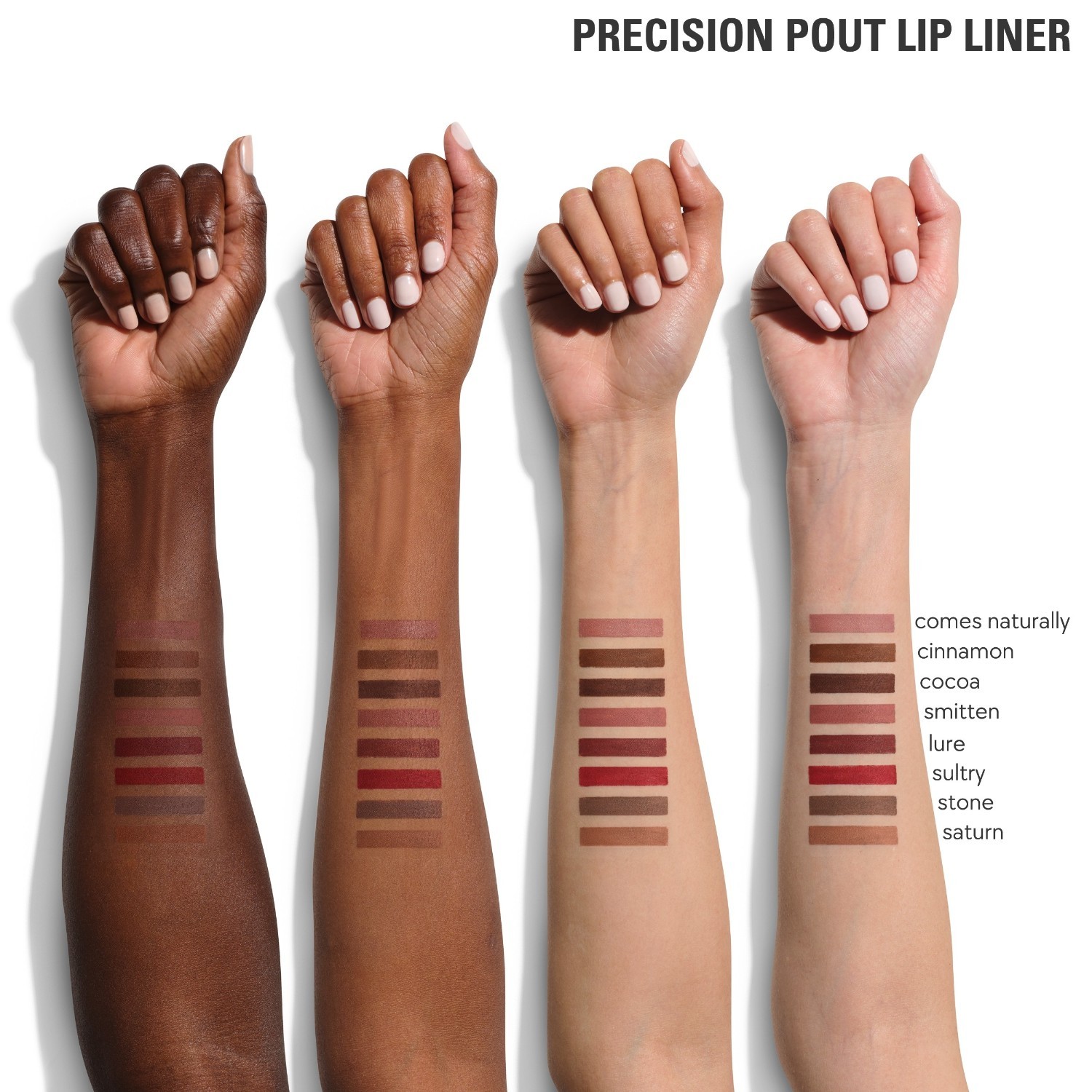KYLIE COSMETICS Lūpų pieštukas „Kylie Cosmetics Precision Pout“ lūpų pieštukas – 355 – „Comes Naturally“, 1,14 g – 1 g