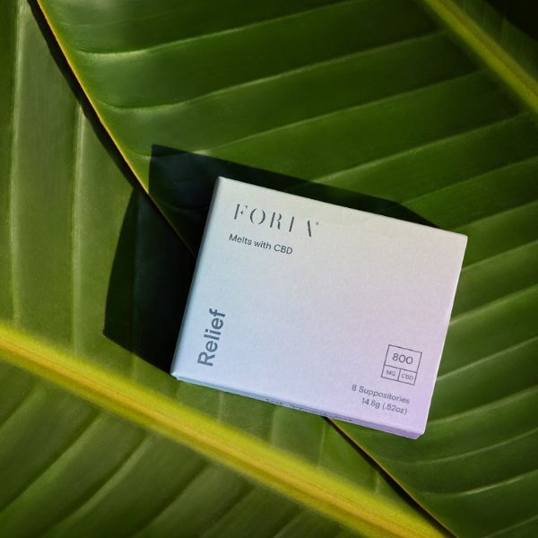 Foria Relief Melts con CBD, confezione da 8 | Salute | Superdrug