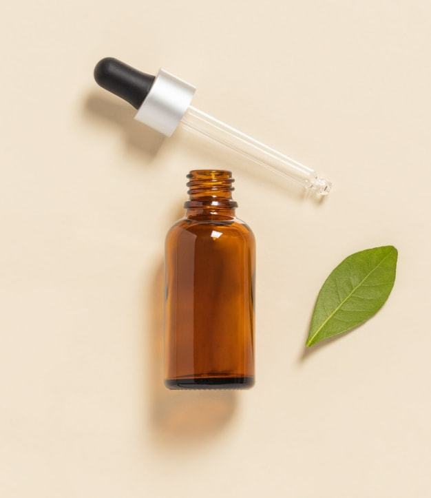30 ml braune Glas-Tropfflasche (DIN18)