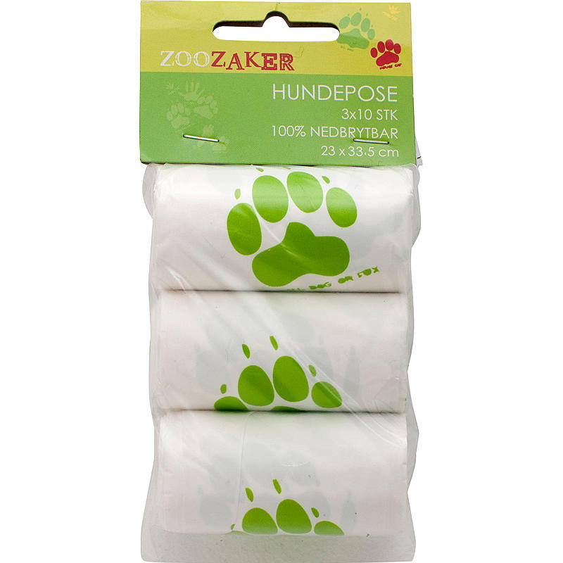 Zoozaker Hundepose 3x10 stk.