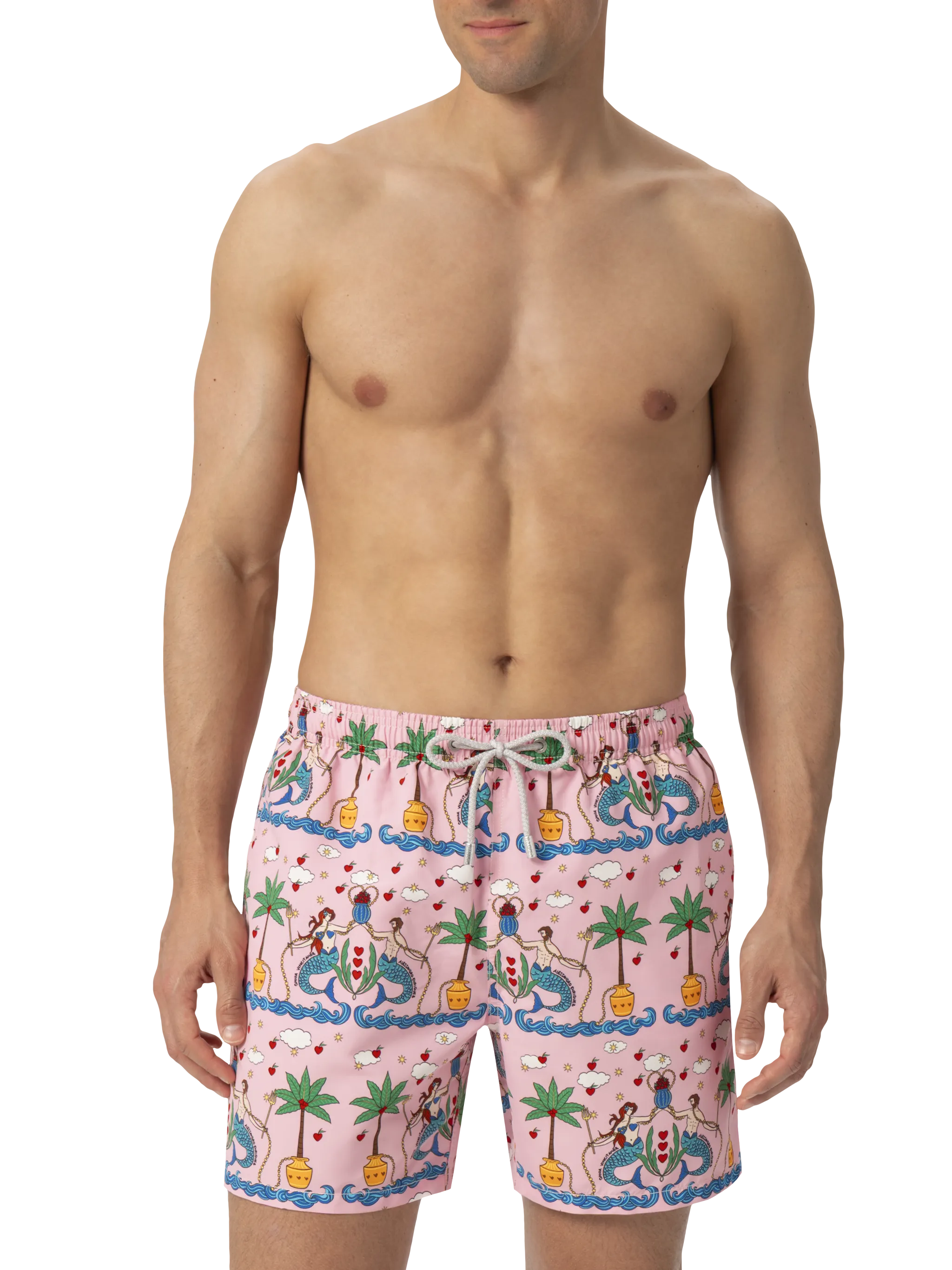 Gustavia midi-badpak met zeemeerminprint | ALESSANDRO E